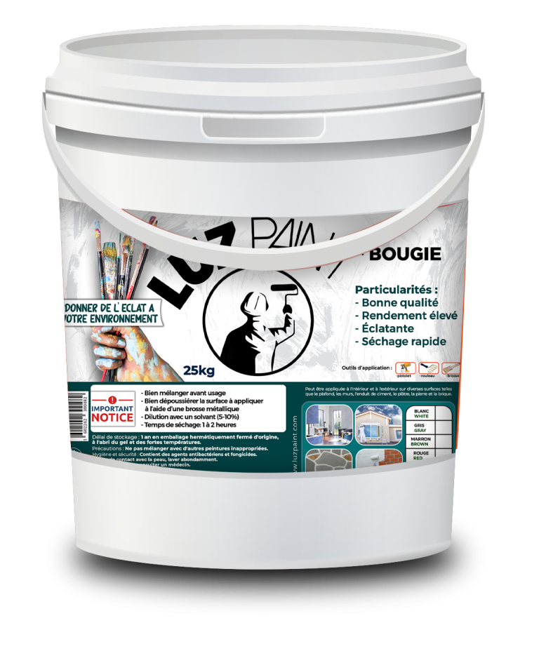 Luz Bougie — pot de peinture Luz Paint