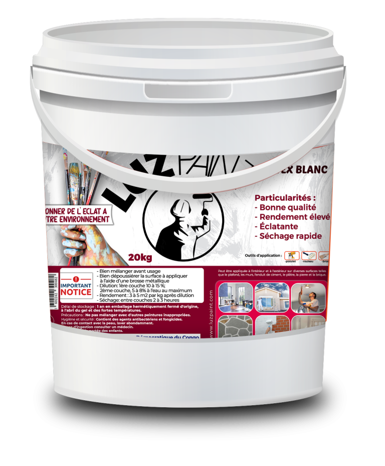 Luz Latex Eco — pot de peinture Luz Paint