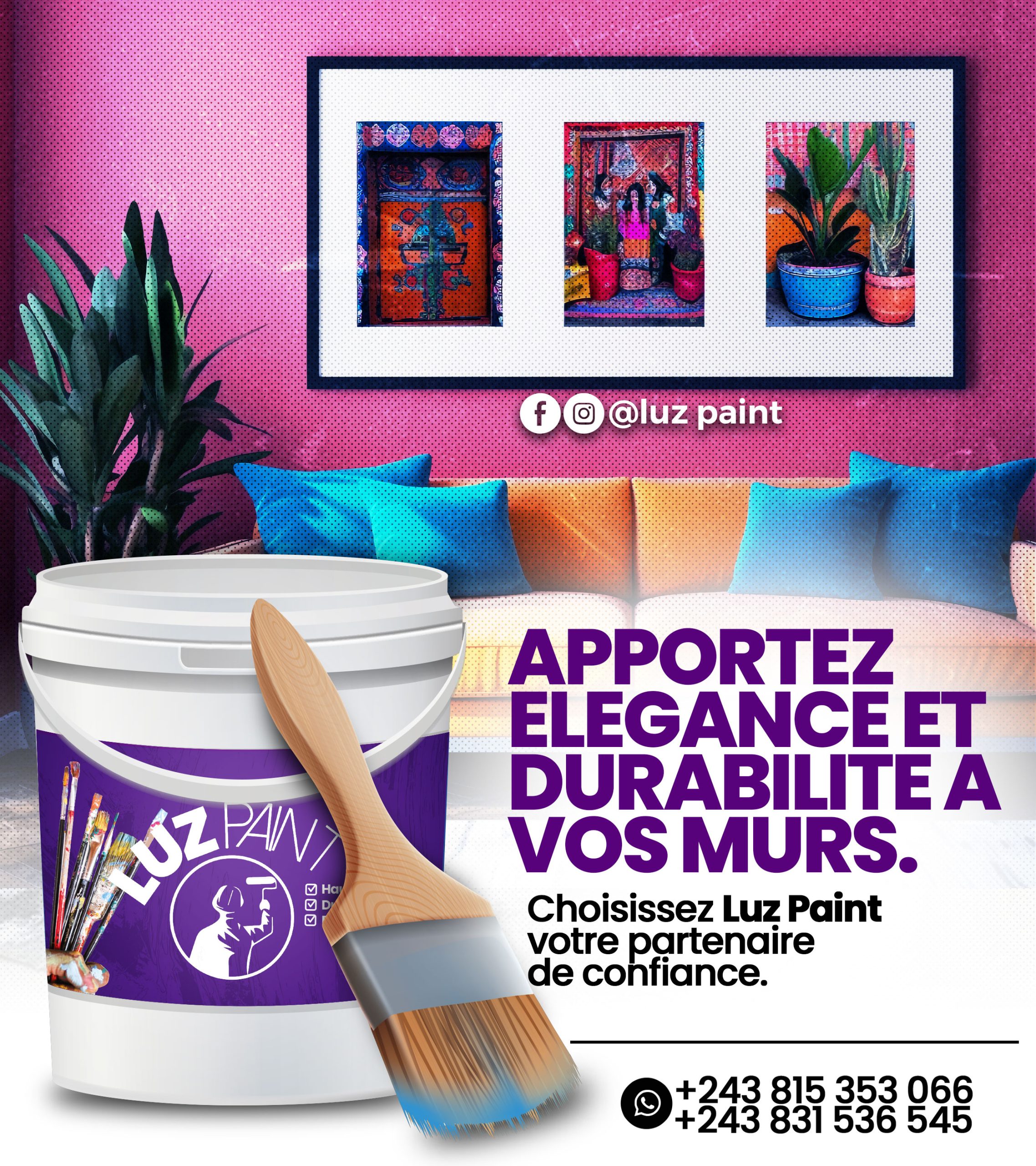 LUZ PAINT PEINTURE KINSHASA