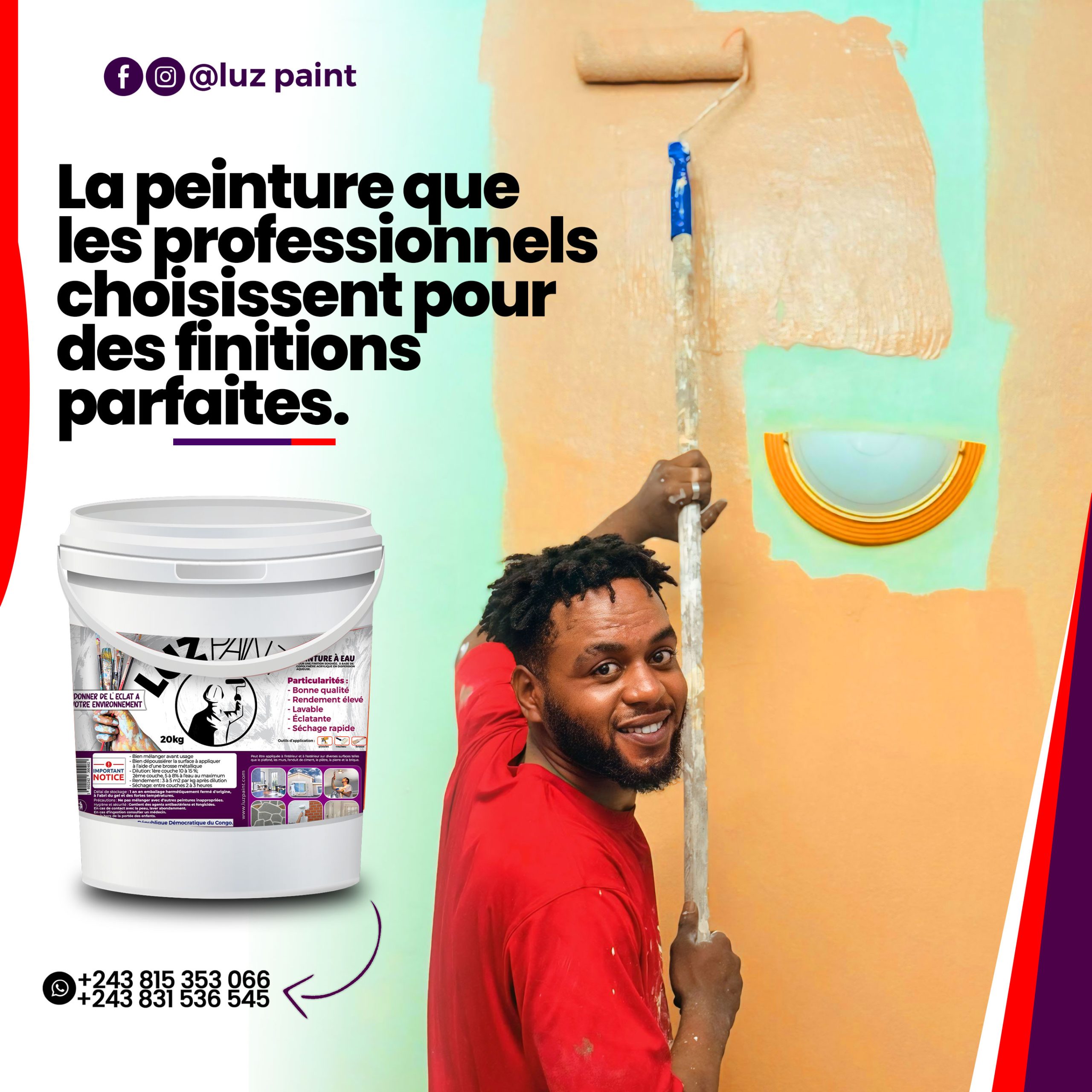 LUZ PAINT PEINTURE KINSHASA