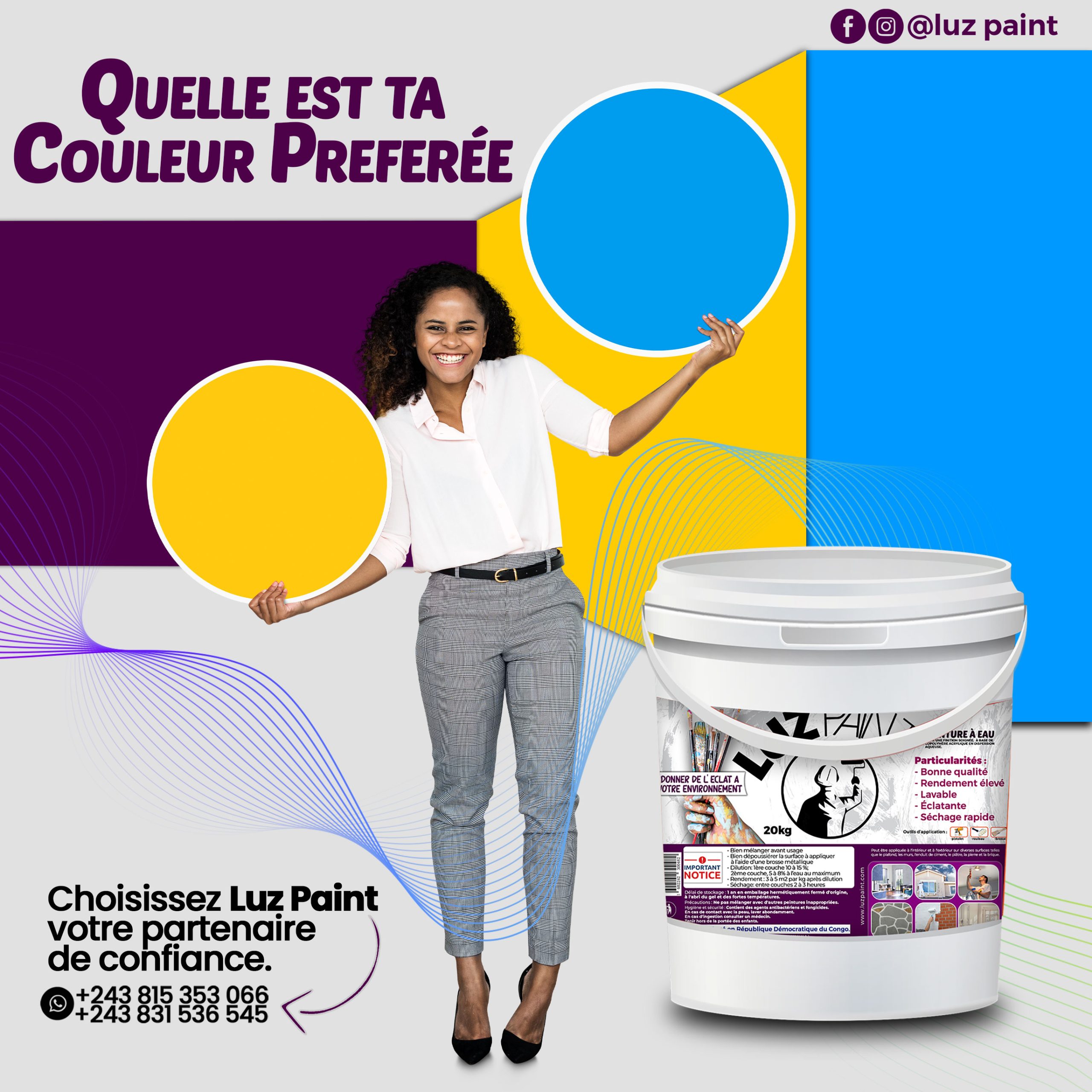 LUZ PAINT PEINTURE KINSHASA