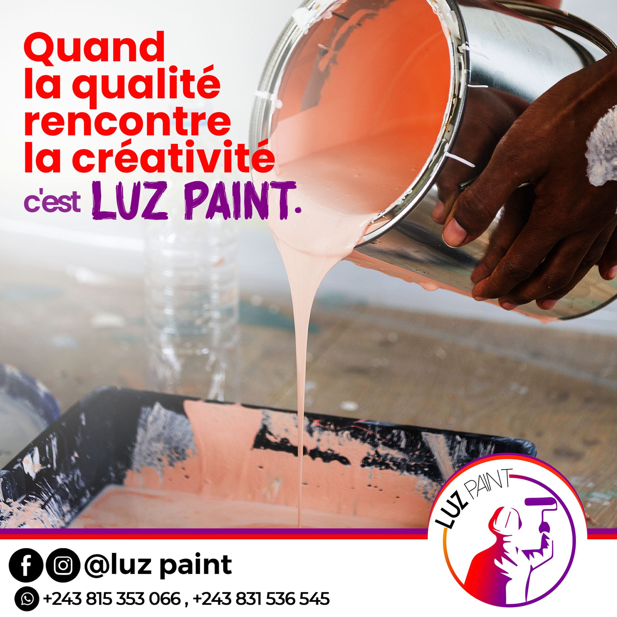 LUZ PAINT PEINTURE KINSHASA