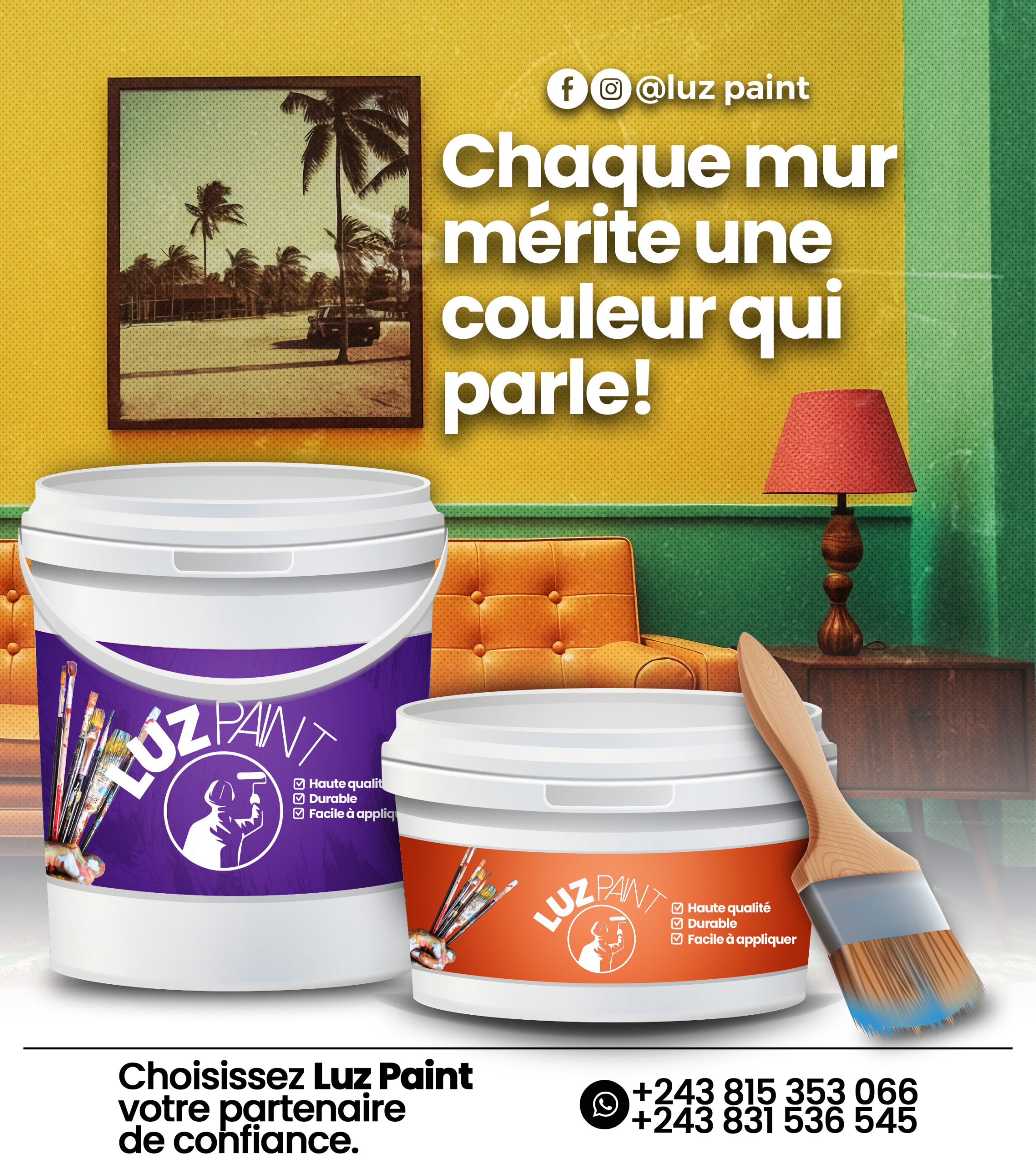 LUZ PAINT PEINTURE KINSHASA